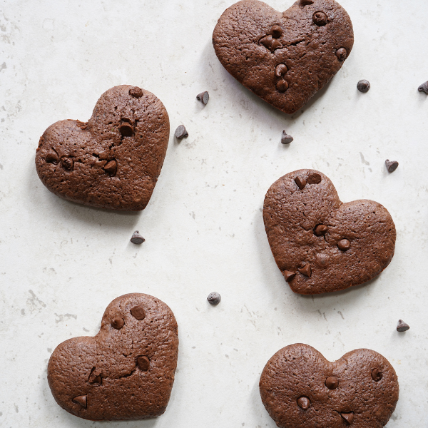 Brownies con forma de corazón: dónde comprarlos