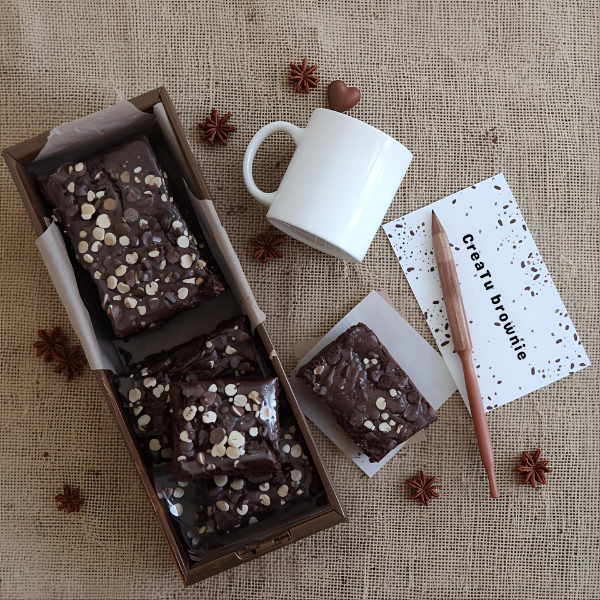 Packs de brownies + tazas o cartas