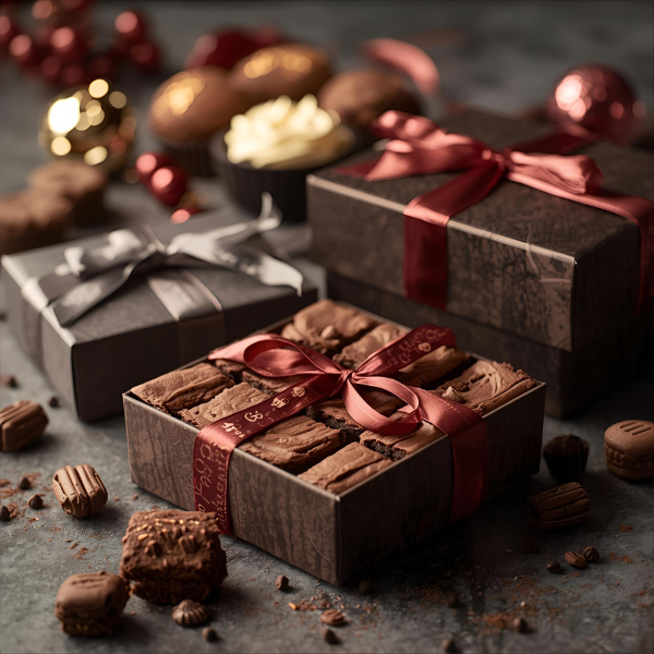 Regalos con brownie para celebrar logros personales