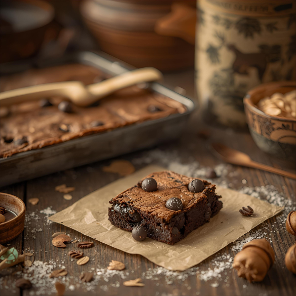 Regalos con historia: contar algo con un brownie