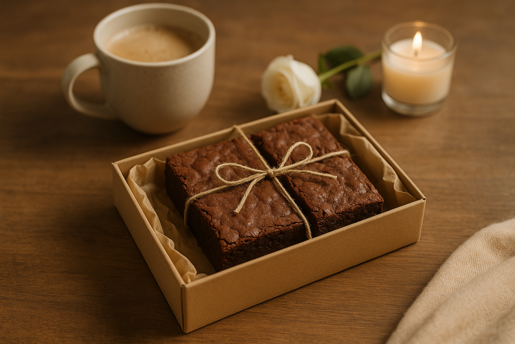 Brownies con frases para padres en enero