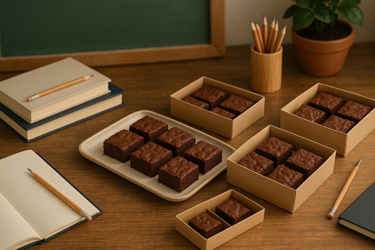 Brownies con QR: ideas irresistibles para regalar contenido