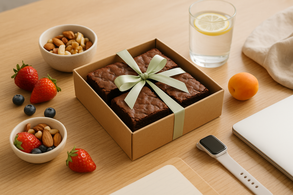 Brownies para decorar tu mesa de Halloween con dulzura y estilo