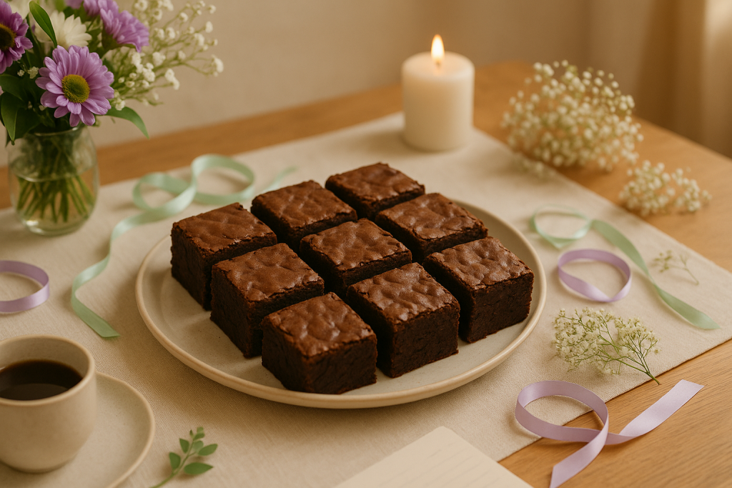 Regalos con brownies que generan recuerdo