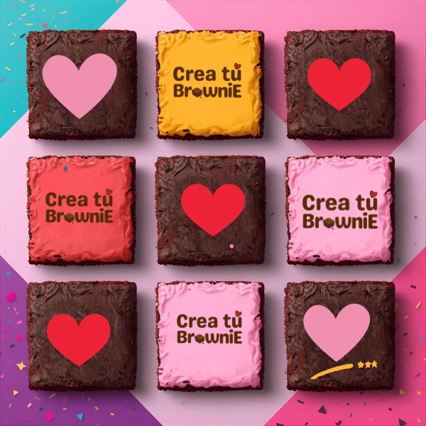 Frases para brownies de San Valentín ❤️ que derriten corazones