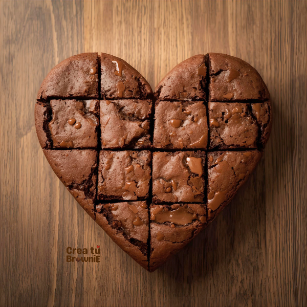 Brownies para pedir perdón con mensaje incluido