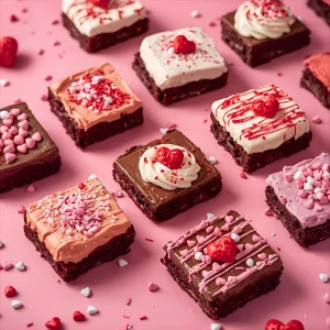 15 ideas con brownies para sorprender en San Valentín