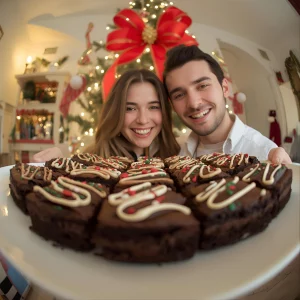 Regalos dulces y económicos con brownies personalizados