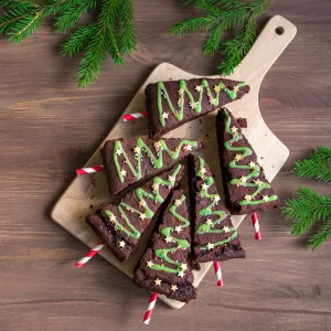 Comprar brownies navideños personalizados 🎄