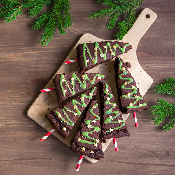 Comprar brownies navideños personalizados 🎄