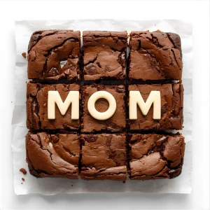 Frases tiernas para brownies personalizados para mamá