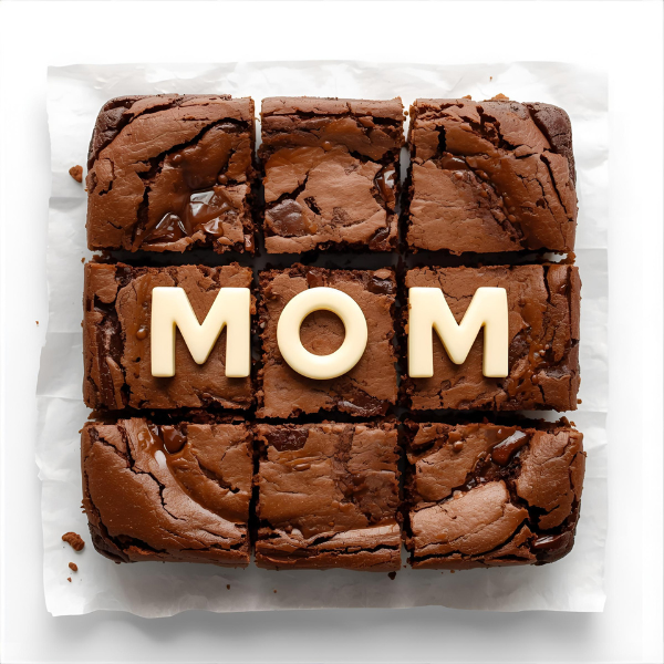 Frases tiernas para brownies personalizados para mamá