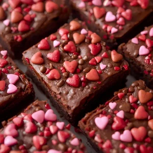 Ideas con brownies personalizados para San Valentín ❤️